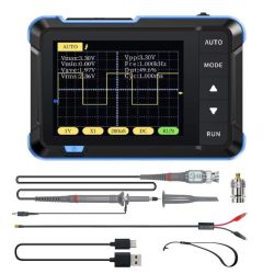 FNIRSI DSO152 Mini Handheld Oscilloscope with accessories